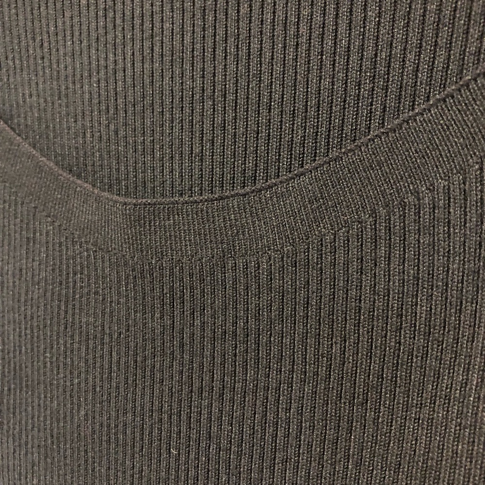 INTEMPO Long Sleeve Form Fitting Cutout Sweater Dress - Picture 9 of 15